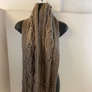 American Eagle wool blend scarf gray‎ 64x7”